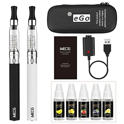 Imecig® 2 Pack Ego Ce4 E Cigarette Starter Kit 1100mah Rechargeable