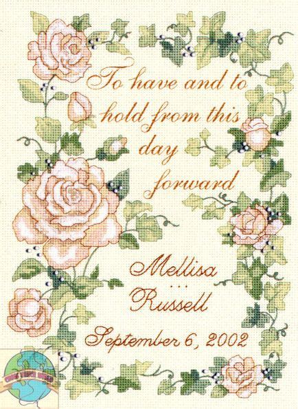 It can either be beautifully mounted in an this site has two lovely wedding sampler patterns. Вышивка крестом. Метрика. Cross stitch/ The metric. (With ...