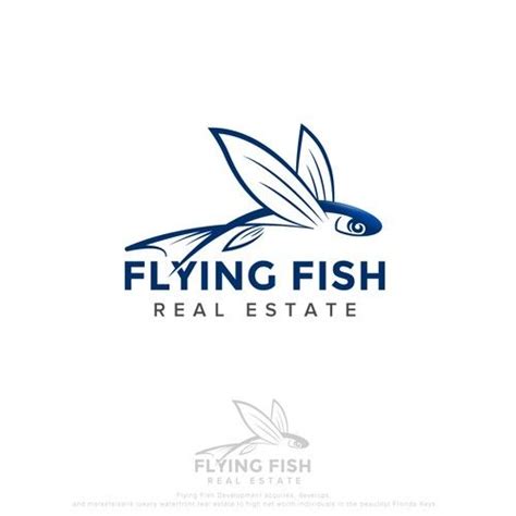 Flying Fish Development Flying Fish Logo For A Business In The