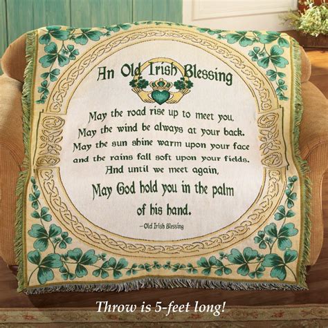 Irish Blessing Blanket