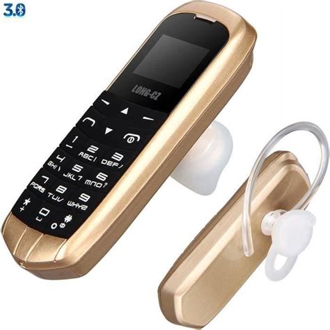 Ax09514 Long Cz J8 Mini Téléphone Avec Fonction Mains Libres Radio Fm