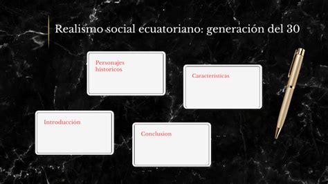 Realismo Social Ecuatoriano Generación Del 30 By Milena Loor On Prezi