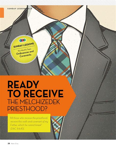 Ready To Receive The Melchizedek Priesthood Ldspage1 Lds365 Resources From The Church