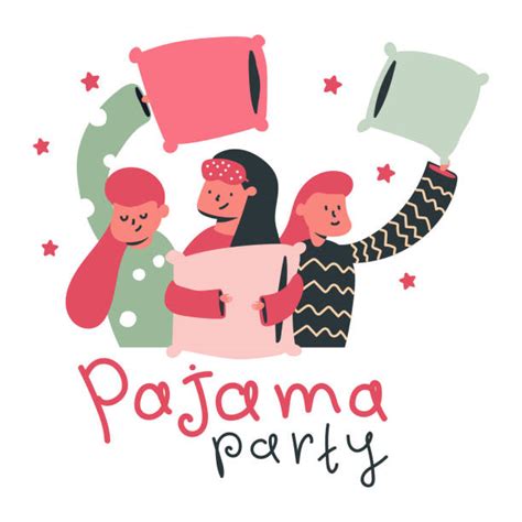 Adult Pajama Party Illustrations Royalty Free Vector Graphics And Clip