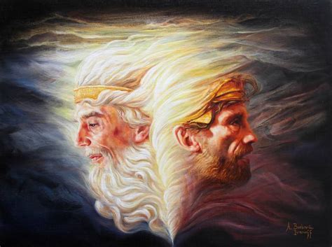 Plato And Aristotle Linstant Stimulant Painting By Alexandre Barbera