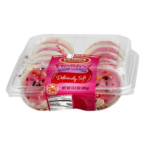 Save On Lofthouse Frosted Sugar Cookies Pink Order Online Delivery Martins