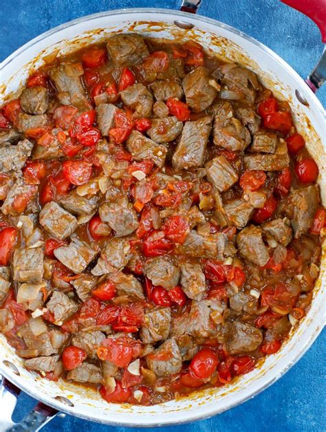 Easy Beef Stew With Tomato Sauce Cookin With Mima