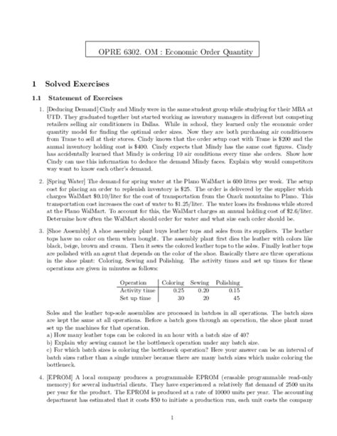 (PDF) OPRE 6302. OM : Economic Order Quantity 1 Solved ...