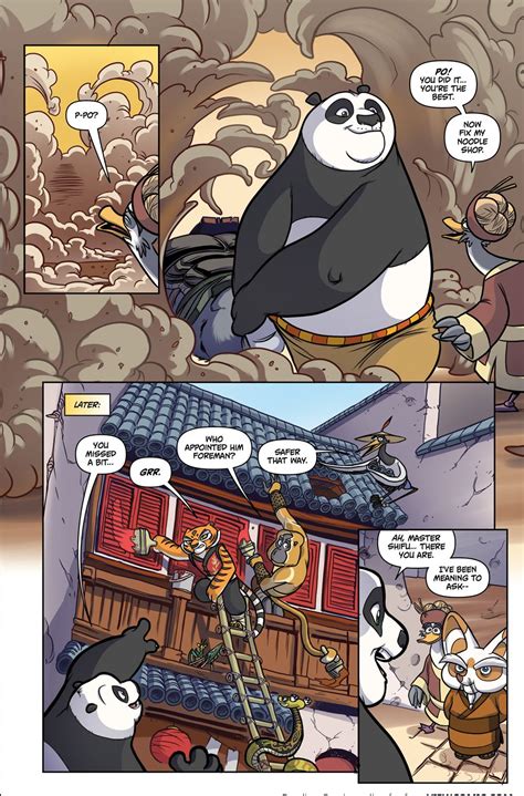 Kung Fu Panda Read Kung Fu Panda Comic Online In