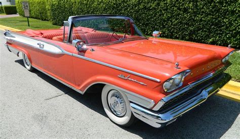1959 Mercury Park Lane Convertible In Canton Red Equipped With