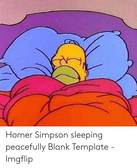 Via Homer Simpson Meme Simpsons Memes Sleep Meme