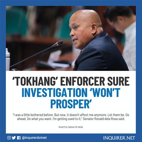 inquirer on twitter unbothered the chief implementer of former president rodrigo duterte s