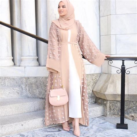 Abayas For Women 2019 Kaftan Abaya Dubai Islam Floral Cardigan Muslim