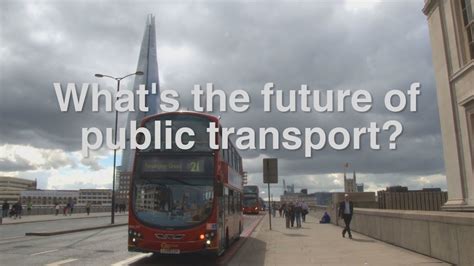 What Is The Future Of Public Transport Youtube