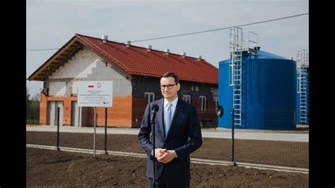 Mateusz Morawiecki Konferencja Prasowa Na Terenie Budowy Stacji