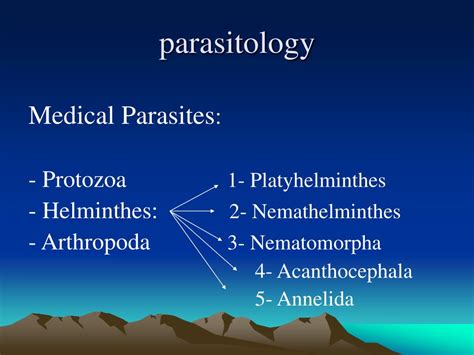 Ppt Parasitology Powerpoint Presentation Free Download Id 5364925