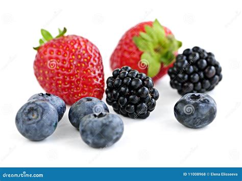 Assorted Fresh Berries Stock Photo Image Of Juicy Abstract 11008968