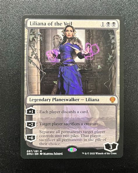 Liliana Of The Veil Mtg Proxy Dominaria United Proxy King