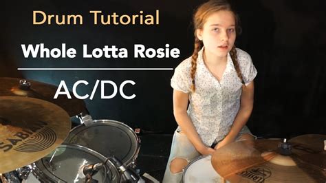 AC DC Drum Tutorial By Sina YouTube