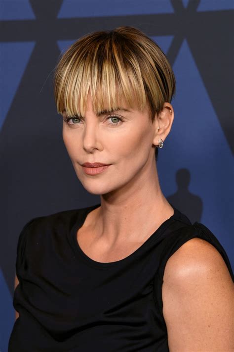 From head in the clouds. Charlize Theron - 2019 Governors Awards • CelebMafia
