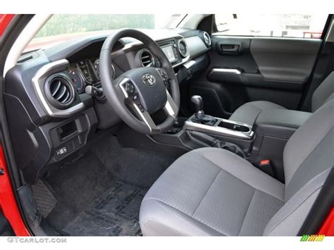 Cement Gray Interior 2016 Toyota Tacoma Sr5 Double Cab 4x4 Photo