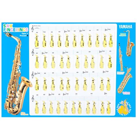 Yamaha Saxophone Fingering Chart Best Buy Canada