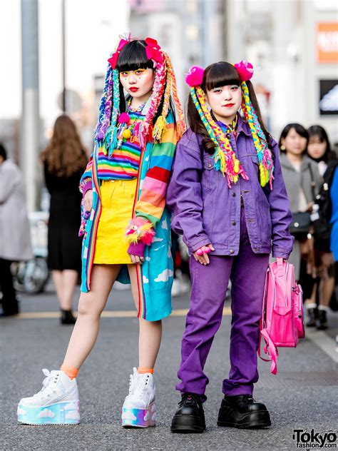 Kawaii Harajuku Street Styles W 6dokidoki Accessories Colorful Hair