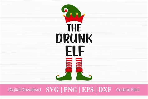The Drunk Elf Graphic By Craftartsvg · Creative Fabrica