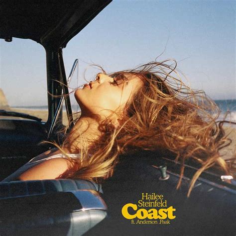 Hailee Steinfeld con Anderson Paak Coast la portada de la canción