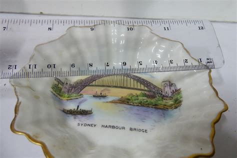 Shelley Porcelain Souvenir Sydney Harbour Bridge Dish Bowl Made For