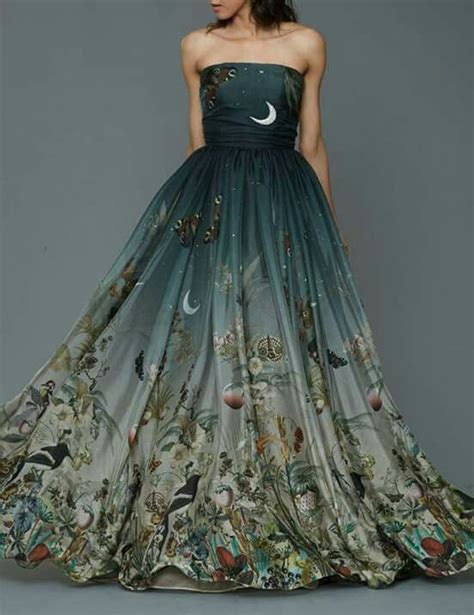 Nature Gown With Images Gowns Beautiful Gowns Fancy Dresses