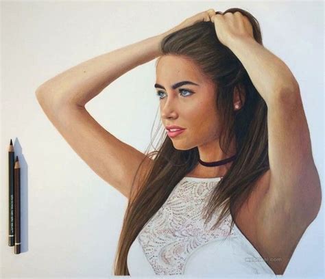 Beautiful Color Pencil Drawings From Top Artists Around The World Pencil Drawings Portrait