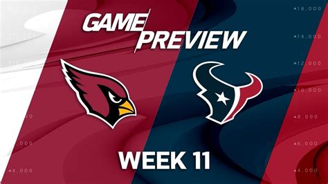 Arizona Cardinals Vs Houston Texans Nfl Week 11 Game Preview Youtube