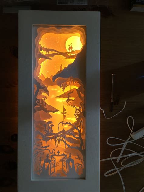 Diy Light Box Art