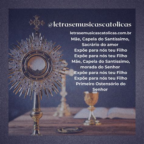 A Primeira Que Comungou Foi A Virgem Maria