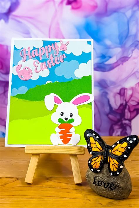 Easter Bunny Card Handmade Easter Cards Easter Cards Handmade