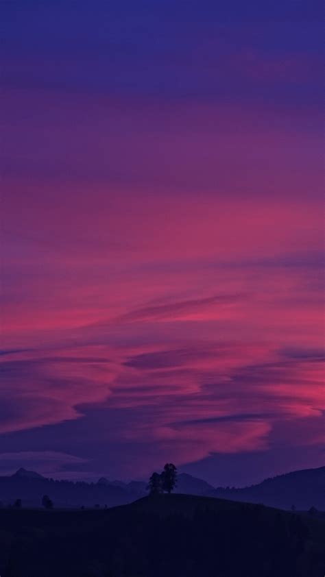 Iphone Purple Mountain Wallpaper Pics