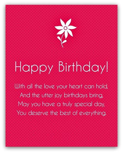 Happy Birthday Poems For Friends And Family Happy Birthday Quotes For Friends Birthday Poem