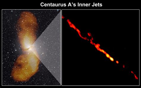 Best Ever Radio Image Of Black Hole Jets Universe Today