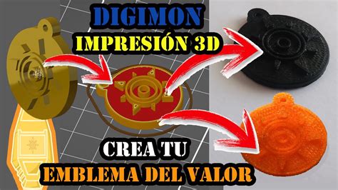 Imprime Tu Propio Emblema Del Valor En D Digimon Puedes Descargarlo