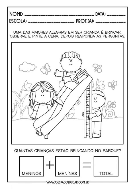 Dia Das Crian As Na Educa O Infantil Sugest Es De Atividades Pr Ticas E Atividades Para