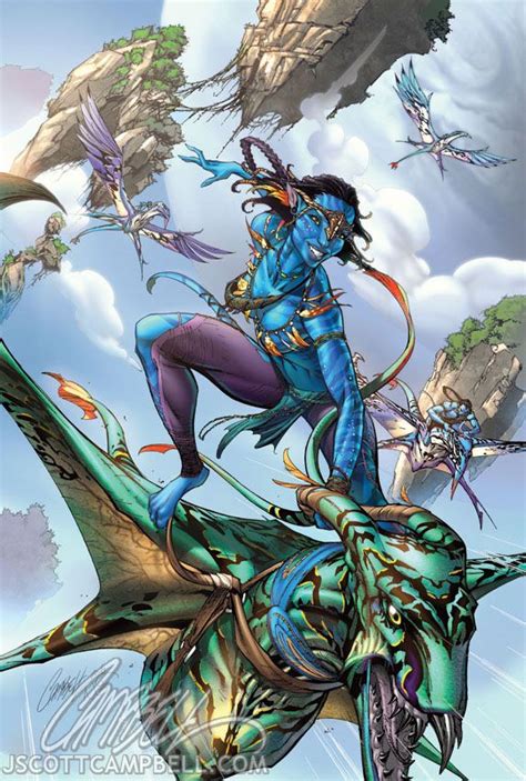 Avatar Comic Book Art By J Scott Campbell I Didnt Know Hed Done