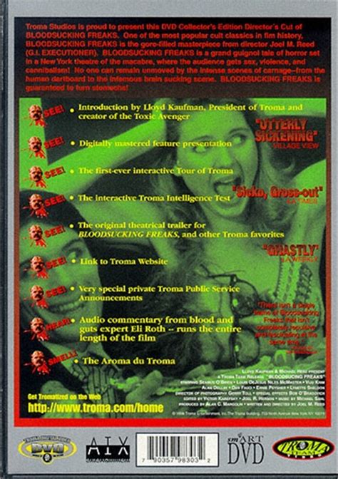 Bloodsucking Freaks Dvd 1978 Dvd Empire