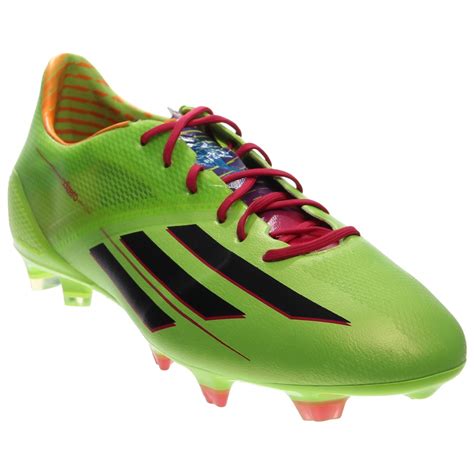 En su elaboración adidas ha unido piel goleo de vacuno natural con piel sintética. adidas F50 Adizero TRX FG Green Soccer Shoes and get free ...