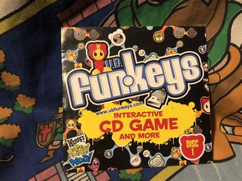 Ub Funkeys Interactive Cd Game Vol Disc 1 Wendys Kids Meal Promo New