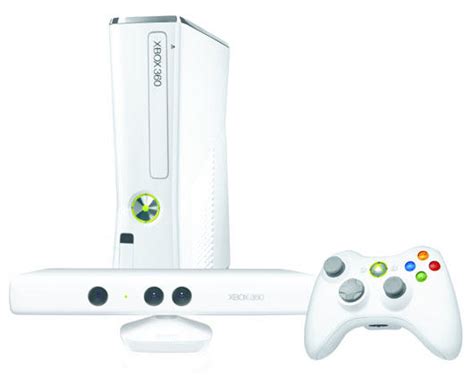 Microsoft Xbox 360 Slim 4gb Incl Kinect White Limited Edition