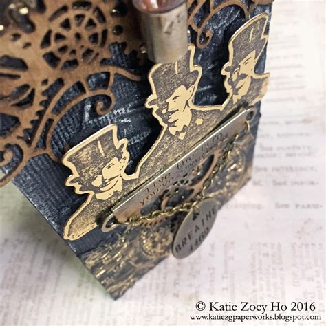 Katie Z Paperworks My January Tag For Tim Holtz 12 Tags Of 2016
