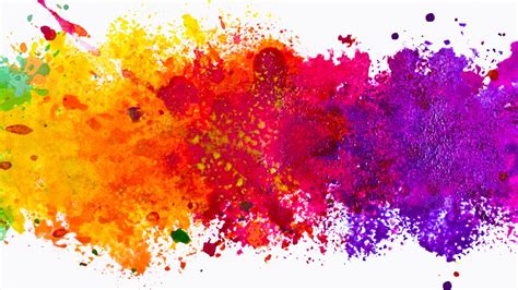 Colorful Watercolor Splash Background 1200x675 Wallpaper