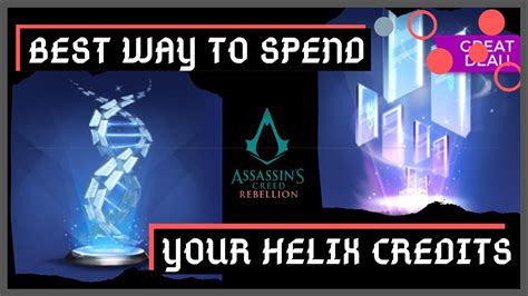 Best Way To Spend Your Helix Credits Assassin S Creed Rebellion Youtube
