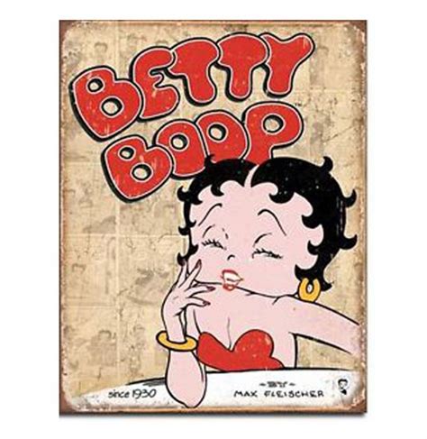 Metal Poster Betty Boop Since 1930